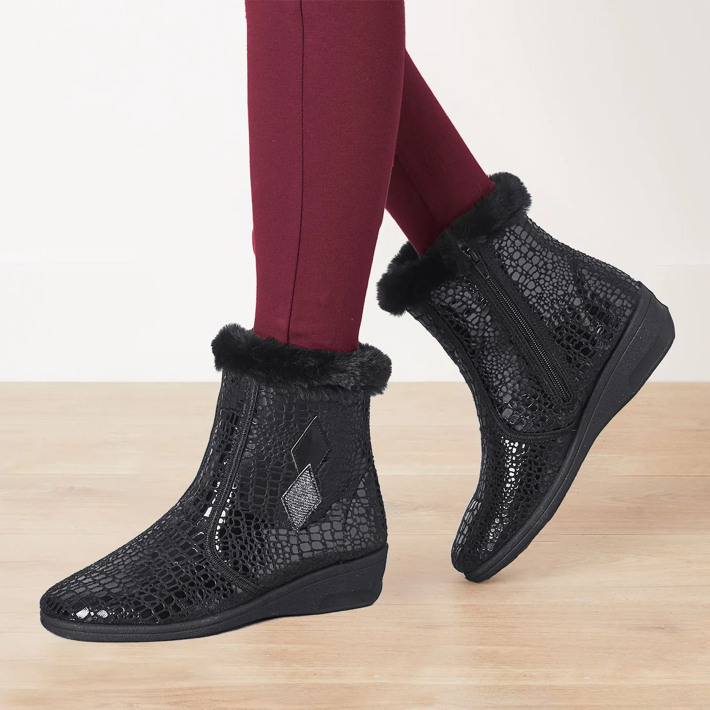 Boots mode imprimées