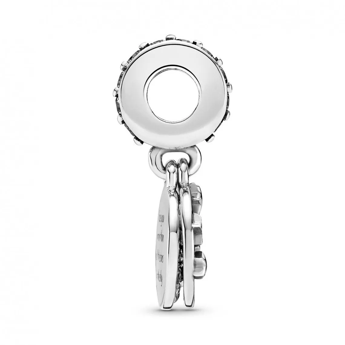 Charm Double Pendant Ciel Nocturne Bleu Croissant de Lune & Étoiles Pandora Passions - Argent | 3 Suisses